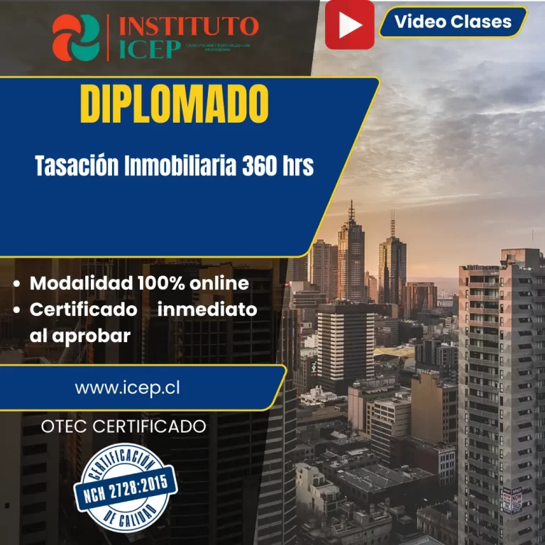 Diplomado en Tasación inmobiliaria