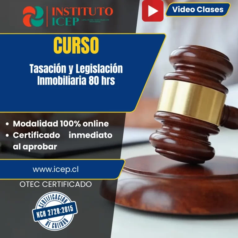 Tasación y Legislación Inmobiliaria