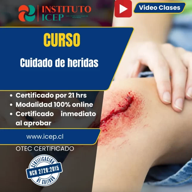 Curso Cuidado básico de Heridas 21 hrs