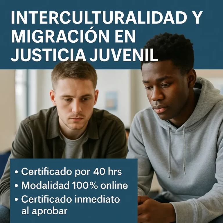 Interculturalidad y Migracion en Justicia Juvenil